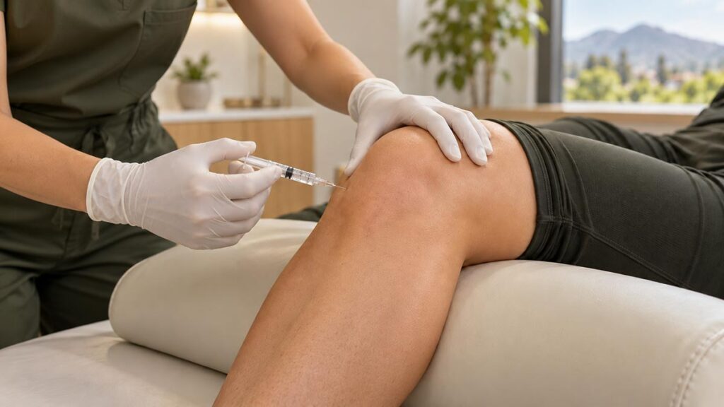 Terapia neural para dolor de rodilla en Sangolquí